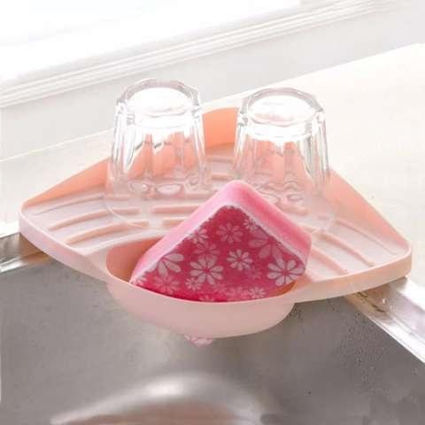 Washing Strainer-Wash Basin Storage Organizer Rack (MULTI COLOR)