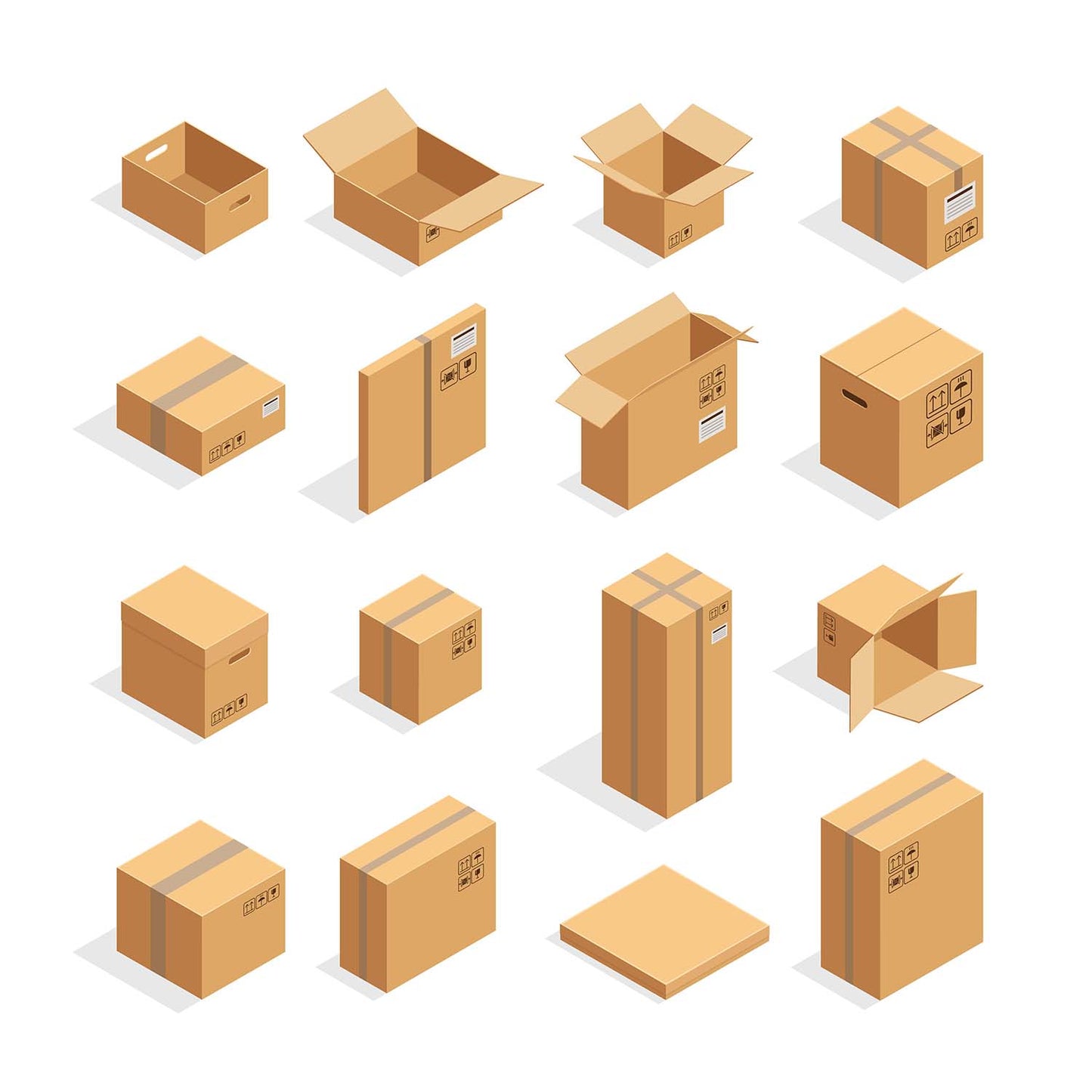 Corrogoted Boxes (3 PLY)