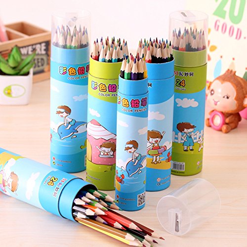 Color Pencils with Container