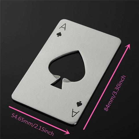 Ace Bottle Opener ♠ (Stainless Steel)