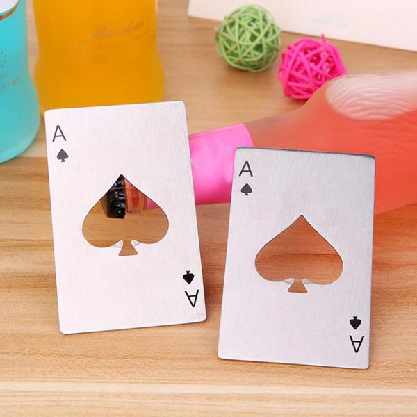Ace Bottle Opener ♠ (Stainless Steel)