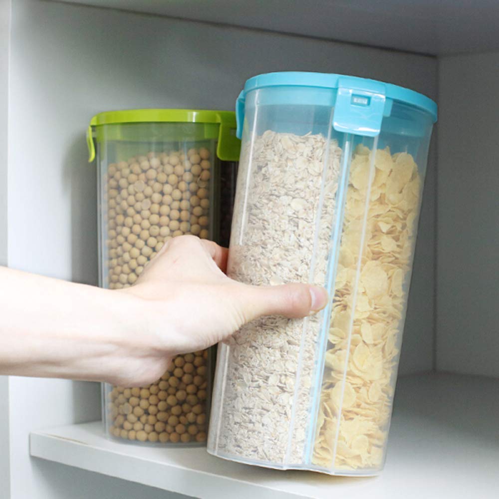 Transparent Air Tight Cereals Dispenser & Container