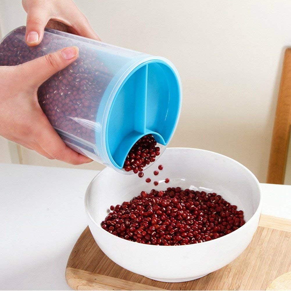 Transparent Air Tight Cereals Dispenser & Container