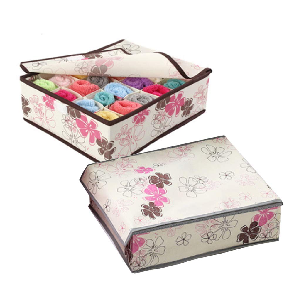 24 Compartments Socks Organizer