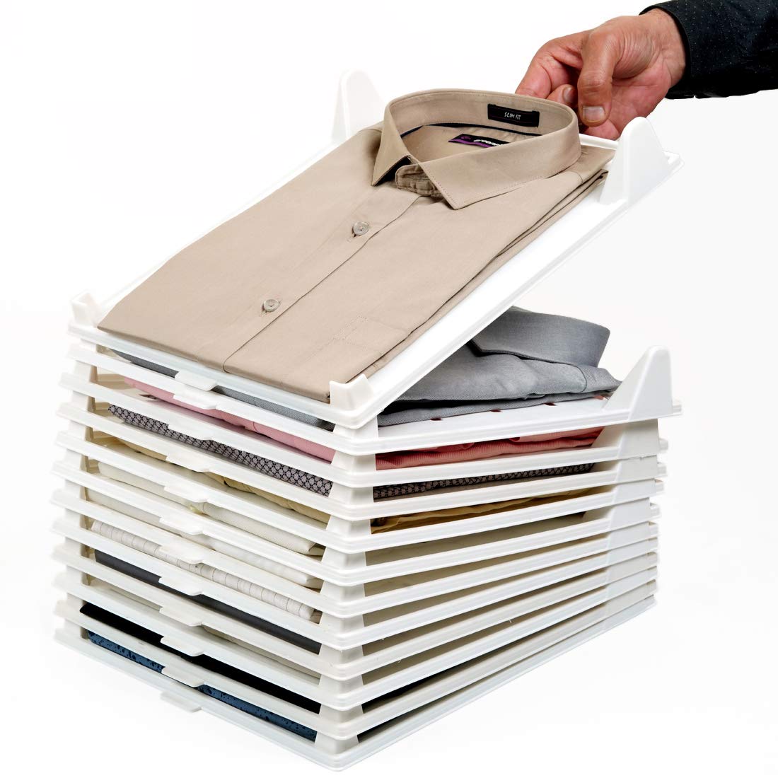 Clothes Stacker Organiser (Pack Of 10)