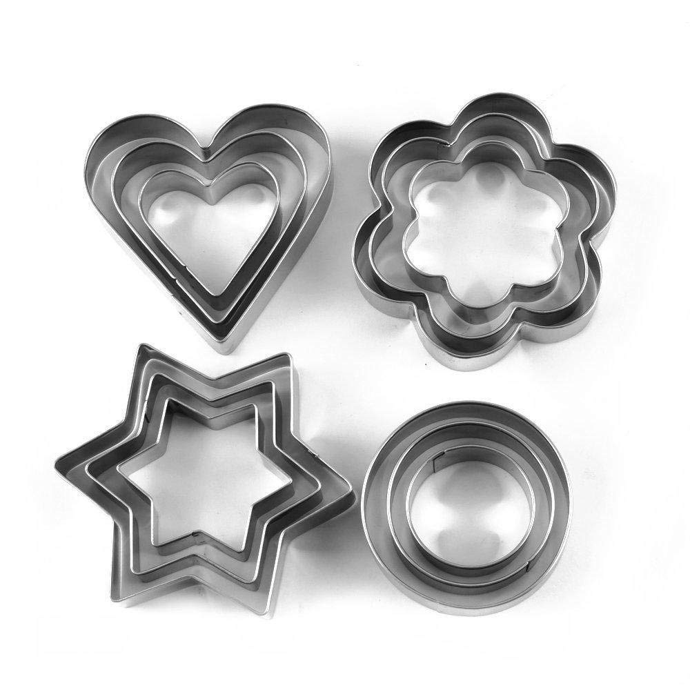 12PCS COOKIE MOULD