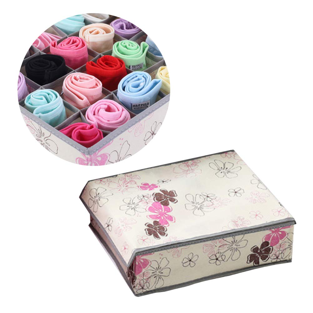24 Compartments Socks Organizer