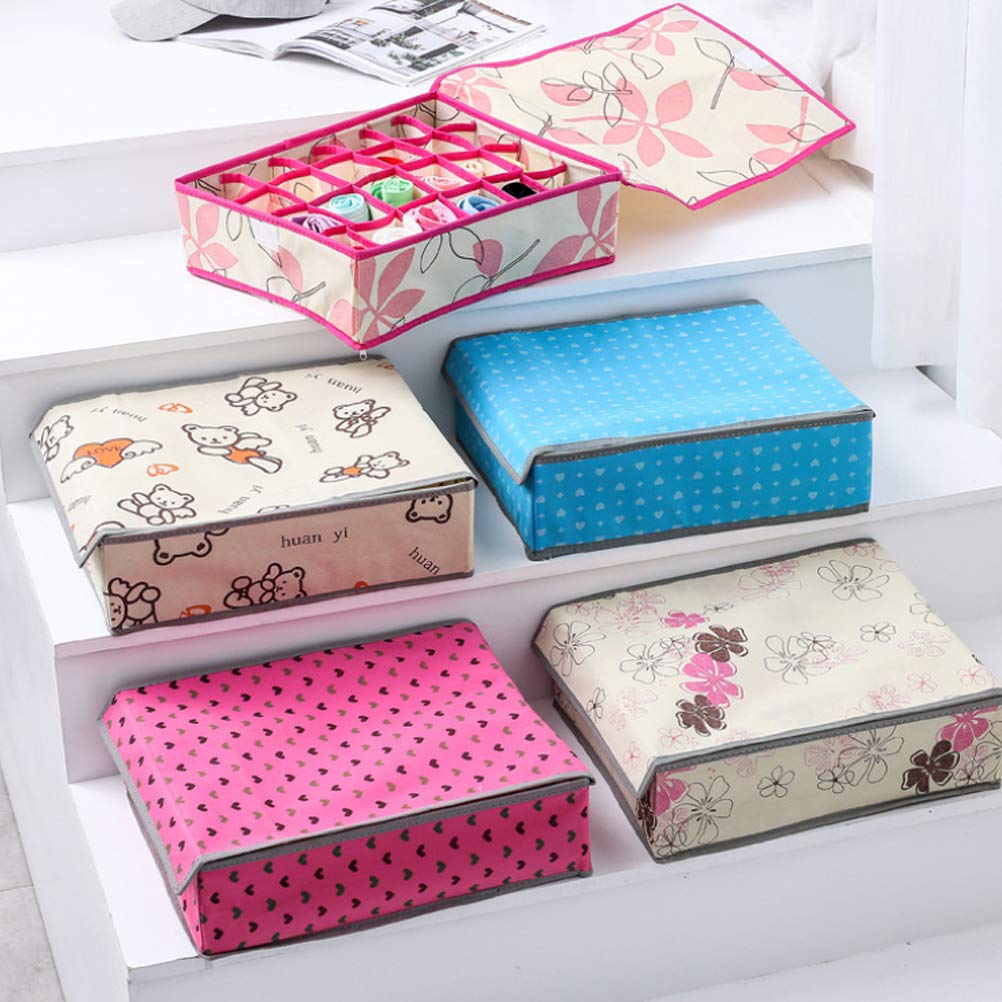 24 Compartments Socks Organizer