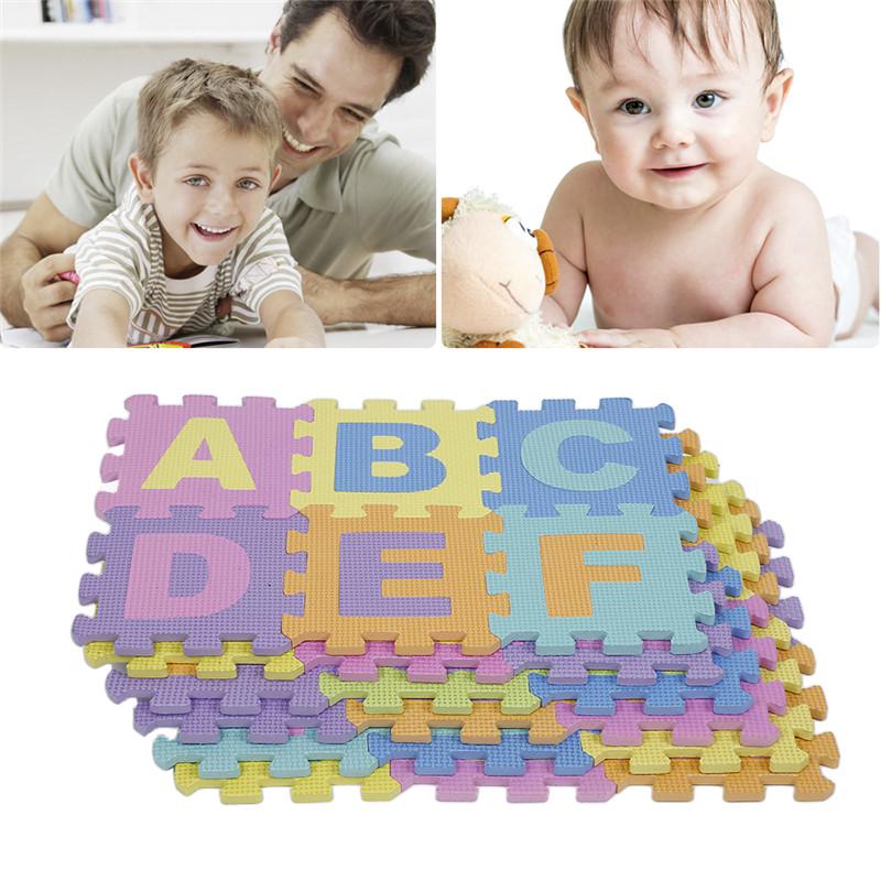 EVA Puzzle Play Mat Kids Learning Floor Mat Play Toy Animals Mat Top Quality