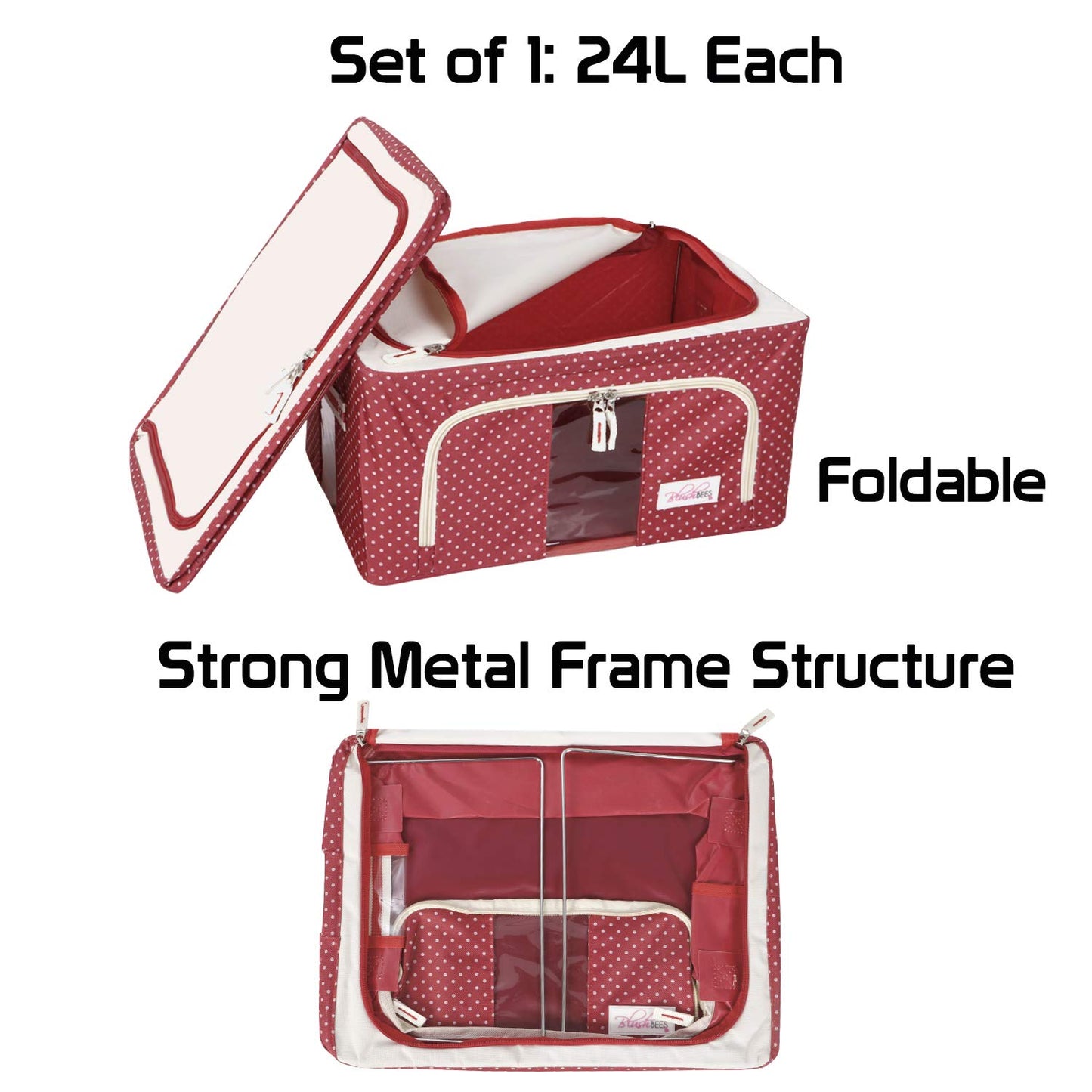 Oxford Fabric Saree Storage Box