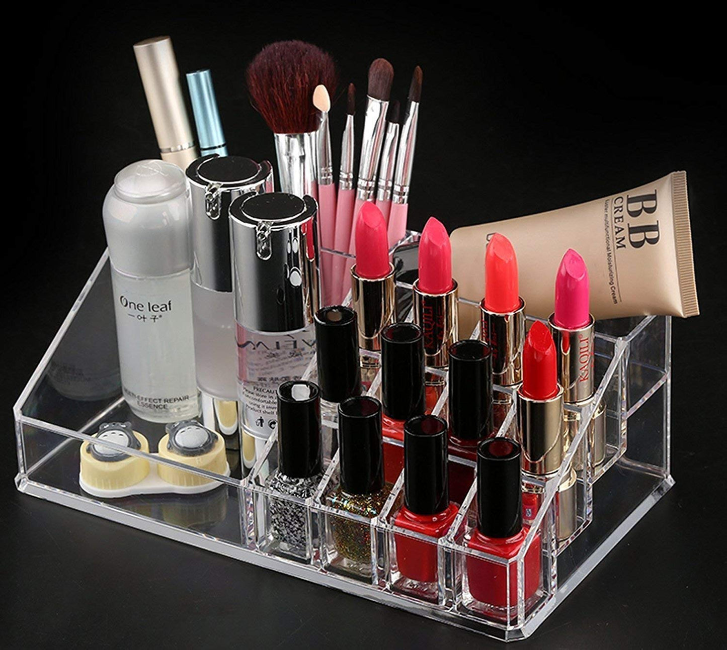 16 Cavity Cosmetics Organiser