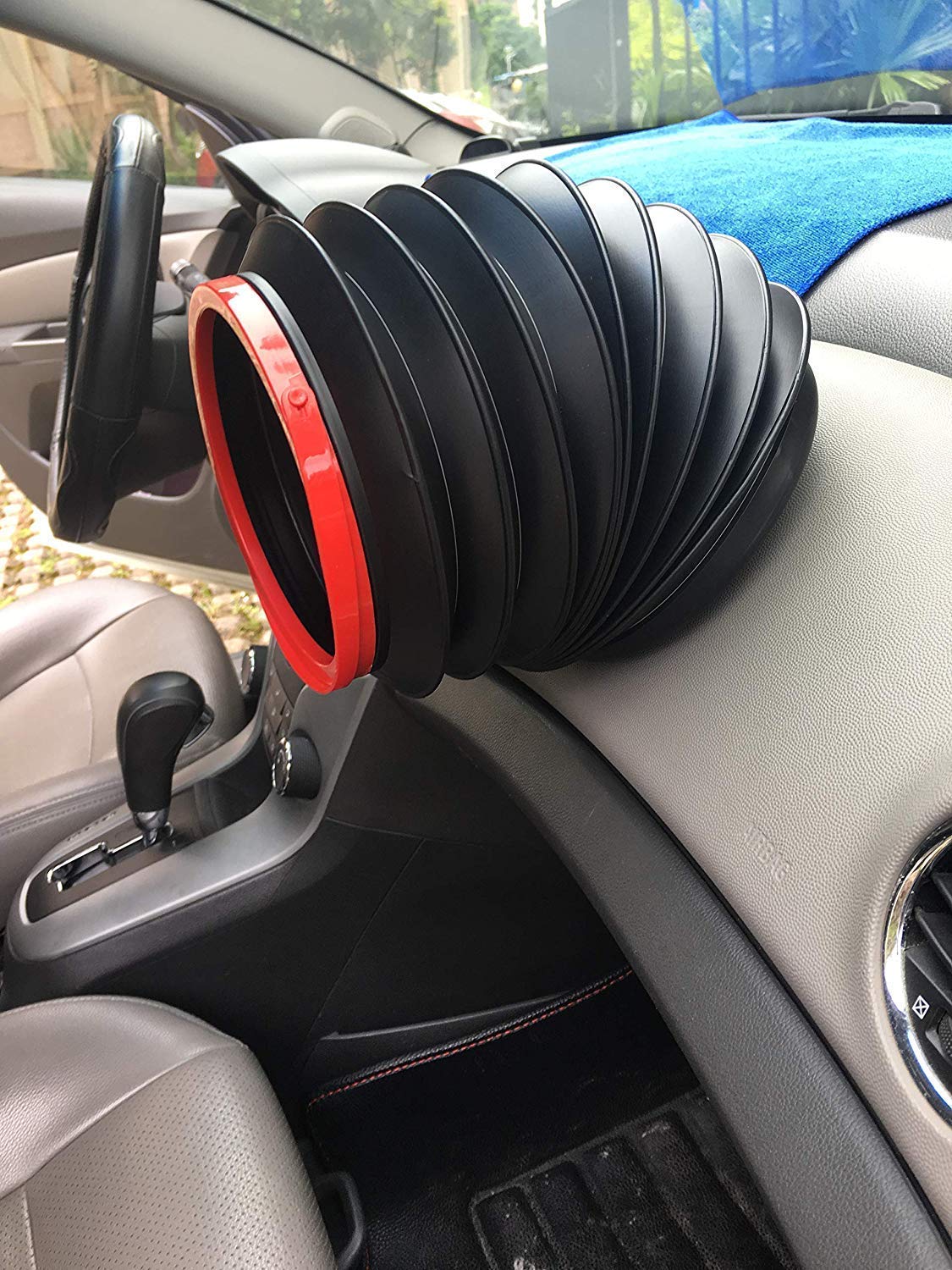 Plastic Bucket Dustbin Folding Organizer For Car And Home