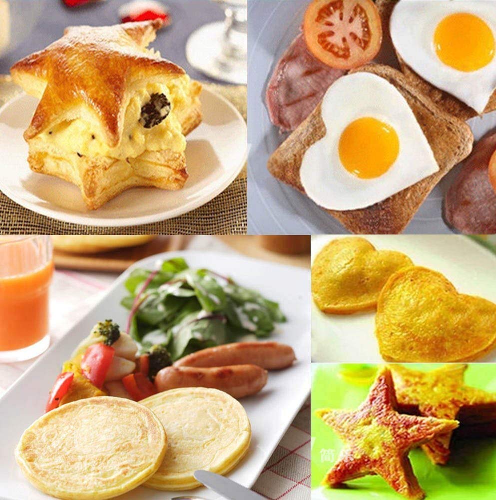 Stainless Steel Fried Egg Mould Star