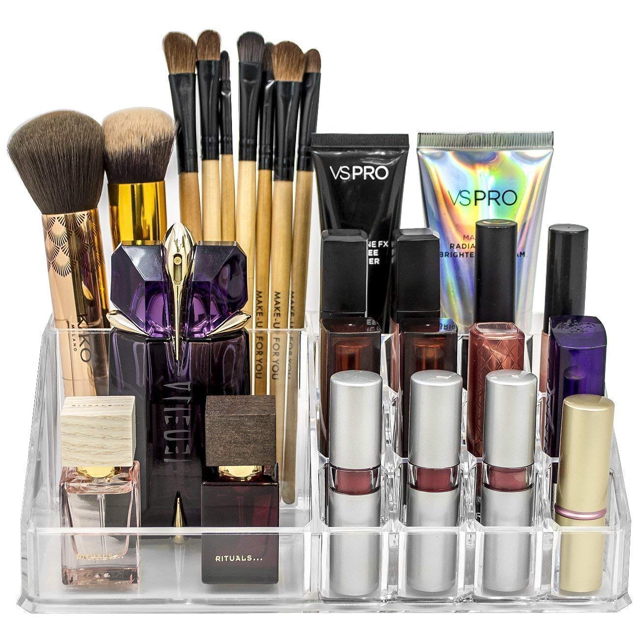 16 Cavity Cosmetics Organiser