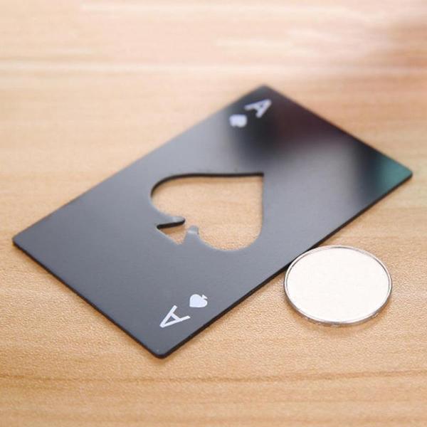 Ace Bottle Opener ♠ (Stainless Steel)