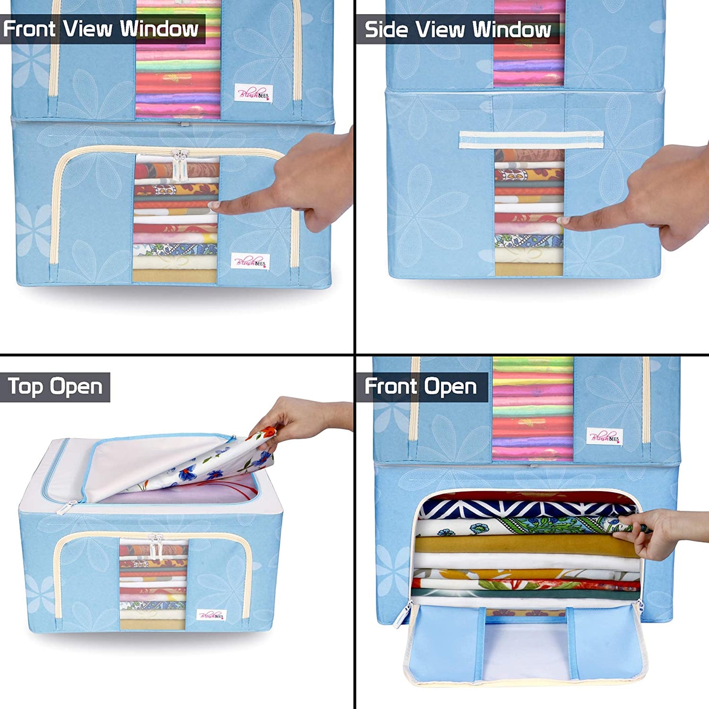Oxford Fabric Saree Storage Box