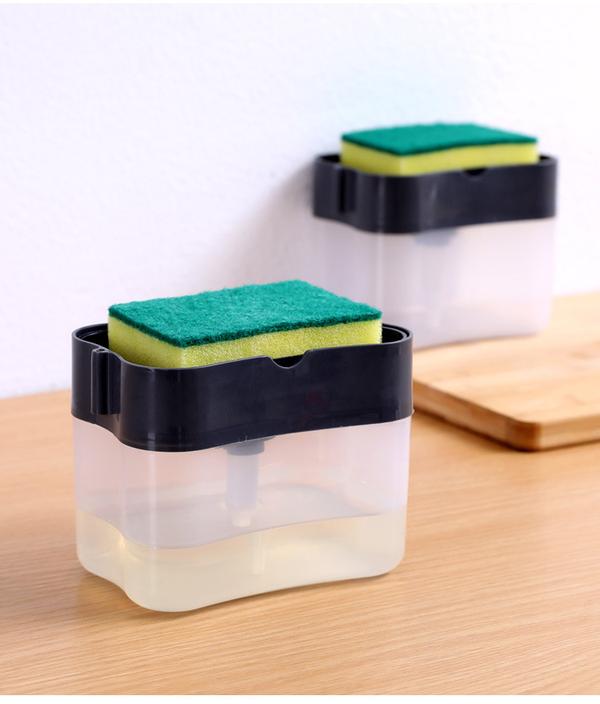 Liquid Soap Dispenser Sponge Holder ( WITH SPONGE )