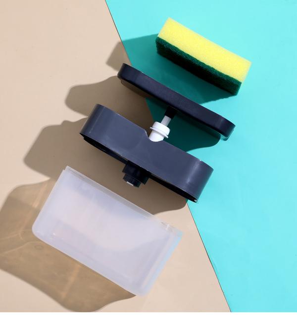 Liquid Soap Dispenser Sponge Holder ( WITH SPONGE )