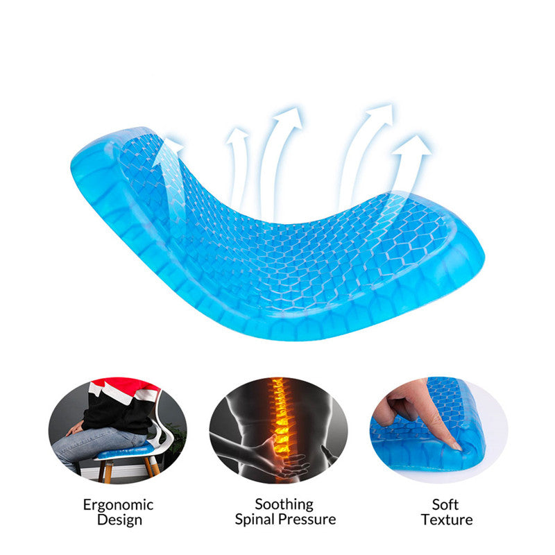 Silicon Egg Seat Cushion Pad for Car