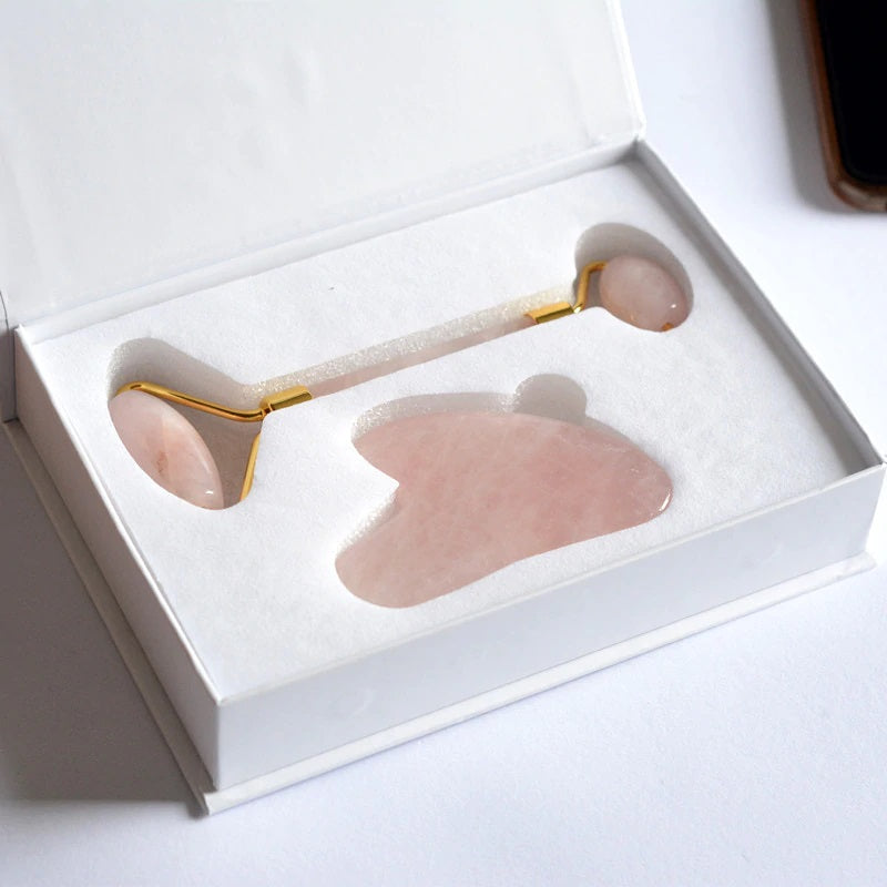 ROSE QUARTZ AND GUA SHA KIT