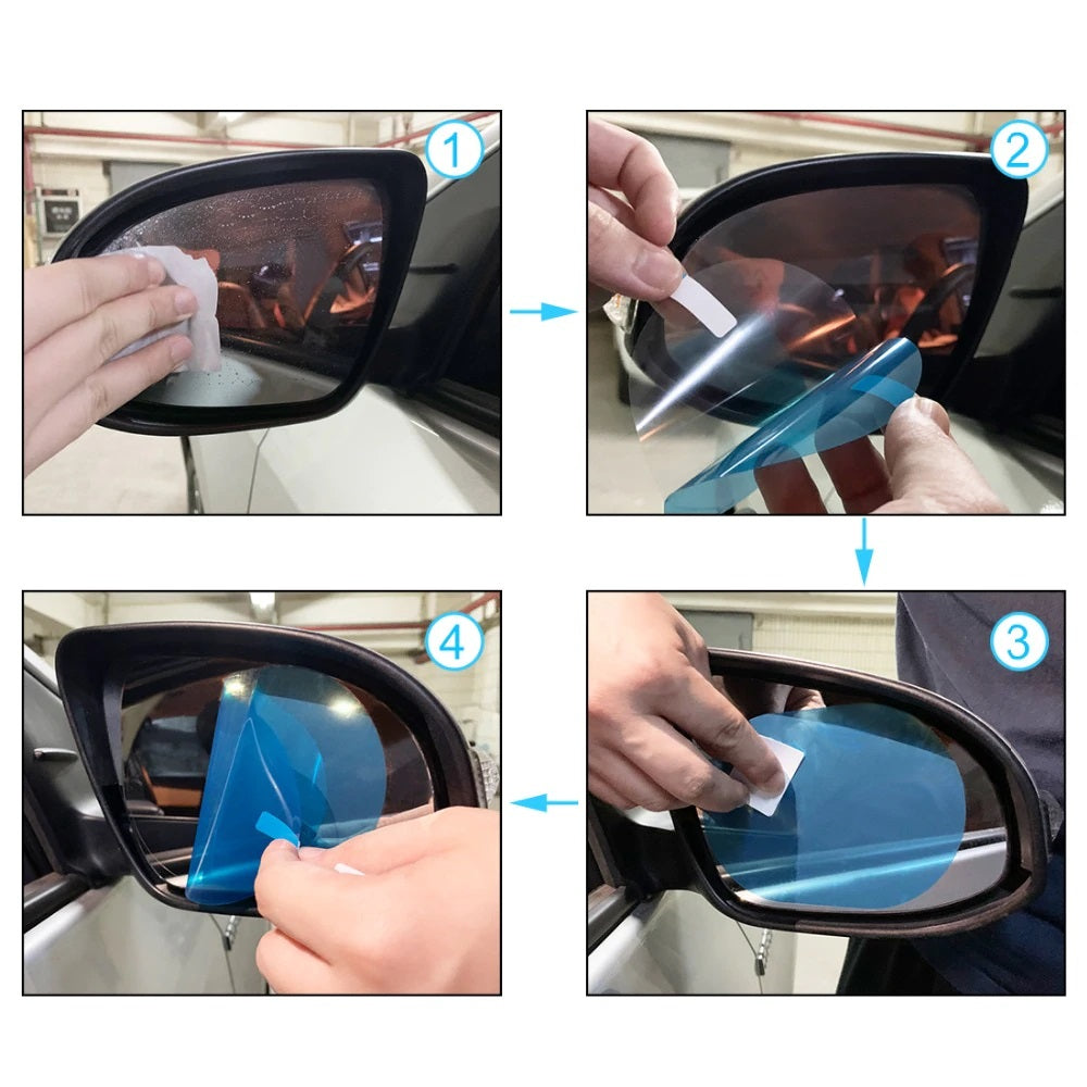 Car Rearview Mirror Rainproof Film