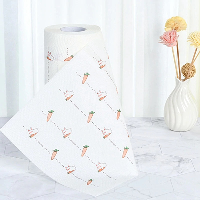 Water Absorption Paper Towel Kitchen Napkin Roll