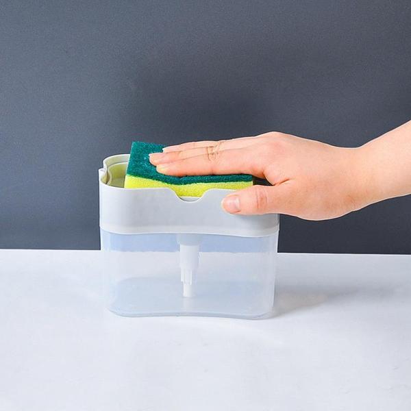 Liquid Soap Dispenser Sponge Holder ( WITH SPONGE )