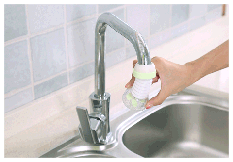 360 Degree Adjustable Water Tap Extension Filter Shower Water Tap Bathroom Faucet Extender Home Kitchen Accessories