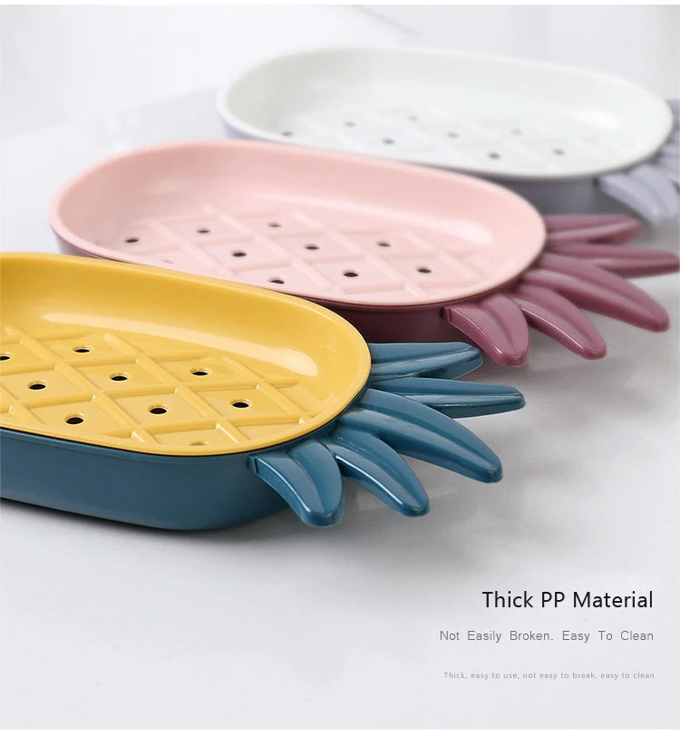 Pineapple Shape Drain Soap Box