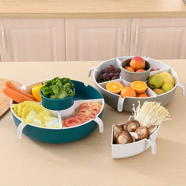 Multifunctional Rotating Hot Pot Platter