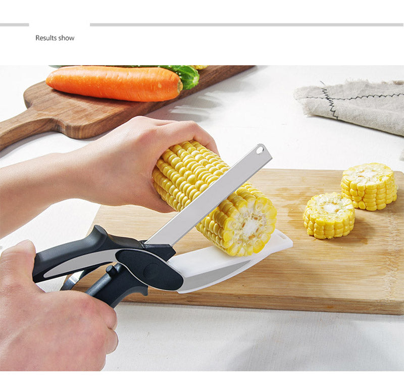 Smart Cutter Vegetable & Fruit Chopper 2 In 1