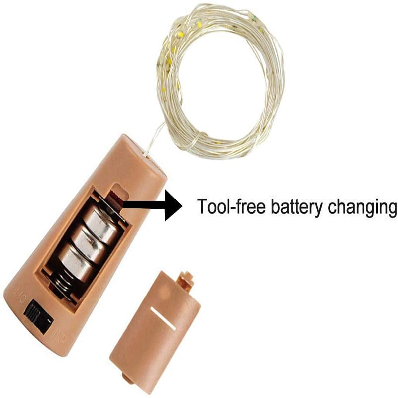 20 Led Bottle Light (Pack Of 5)