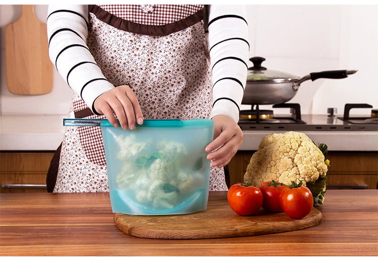 Silicone Fridge Bag 1ltr (Random Color)