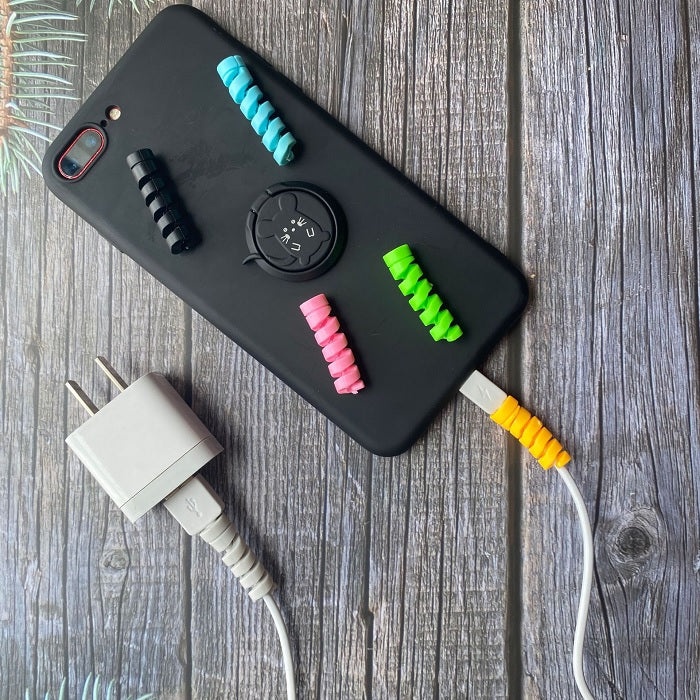 Cable Protector Silicone Spiral Shape