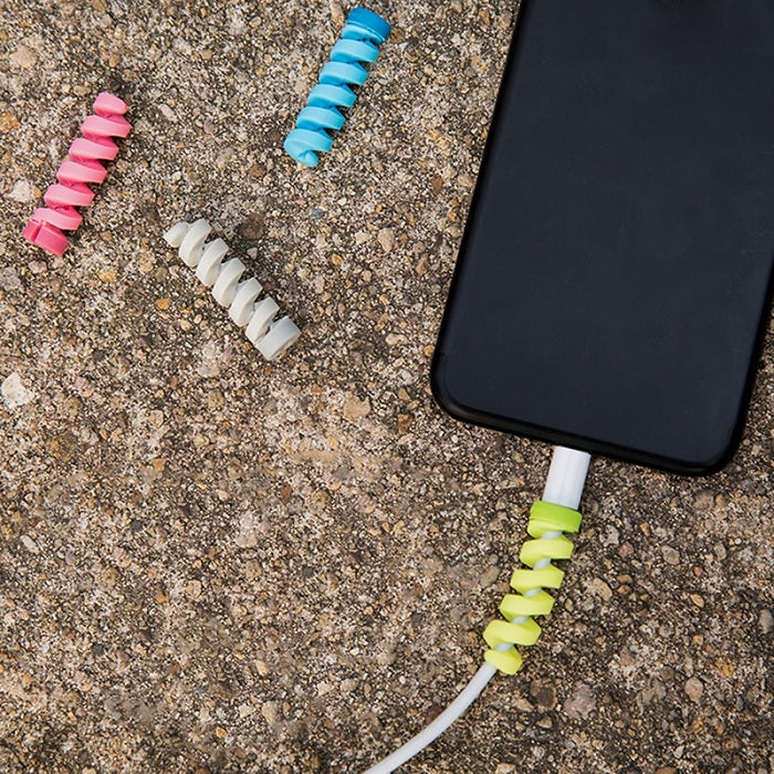 Cable Protector Silicone Spiral Shape