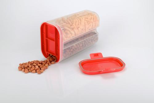 2 Storage Compartments Jar Vacuum pack