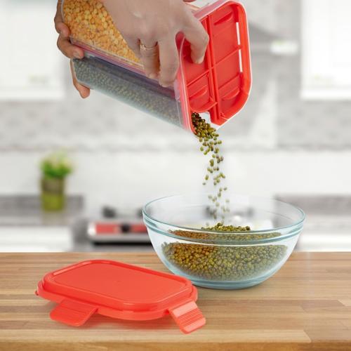 2 Storage Compartments Jar Vacuum pack