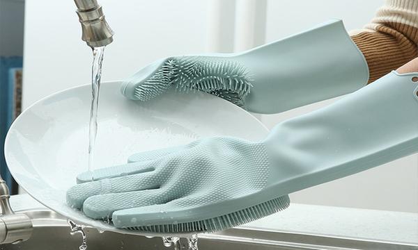 Scrubber Hand Gloves (1 PAIR)