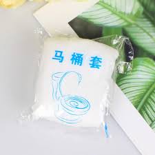 10Pcs Disposable Non-Woven Fabric Travel Toilet Seat Cover