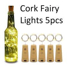20 Led Bottle Light (Pack Of 5)