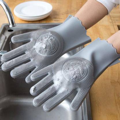 Scrubber Hand Gloves (1 PAIR)