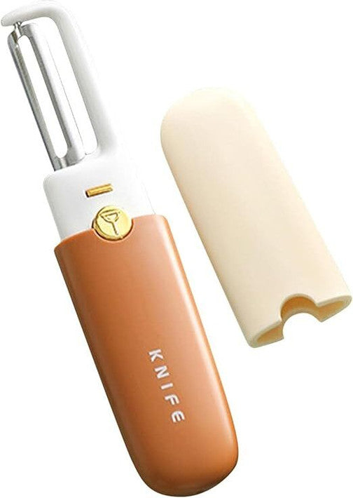 2-in-1 Stainless Steel Knife & Peeler Combo with Interchangeable Handle