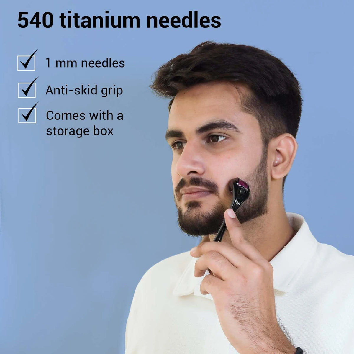 Derma Roller For Hair Growth Titanium Needles