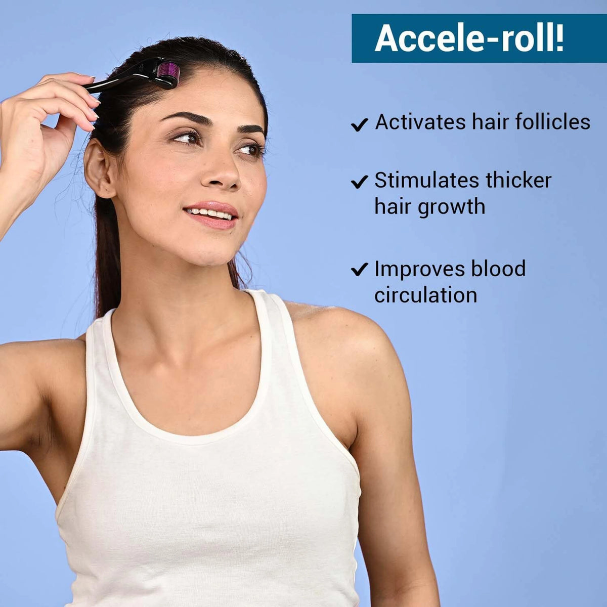 Derma Roller For Hair Growth Titanium Needles