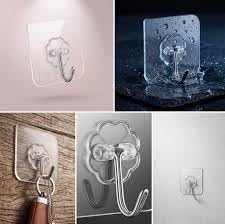 Heavy-Duty Adhesive Wall Hanging Hooks