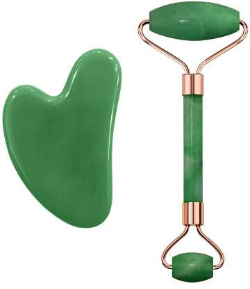 Natural Jade Stone Guasha Board For SPA Acupuncture Therapy Trigger Point Treatment