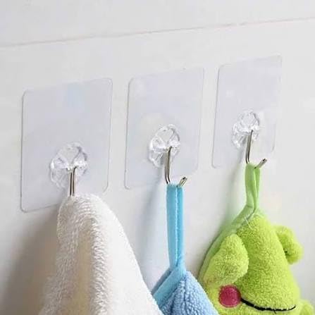 Heavy-Duty Adhesive Wall Hanging Hooks
