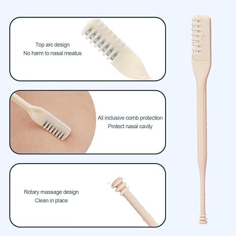 360° Rotating Single Head Painless Nose Hair Removal