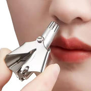Nose Hair Trimmer for Men Hand Powered Ear Hair Trimmer