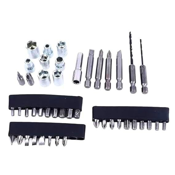 Electric Screwdriver Set with Carrying Case